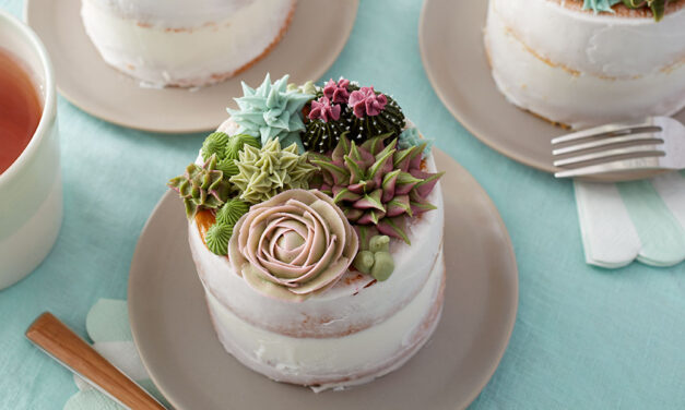 5 Stunning Buttercream Succulent Desserts!