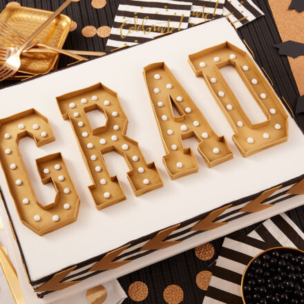 Grad Marquee Cake