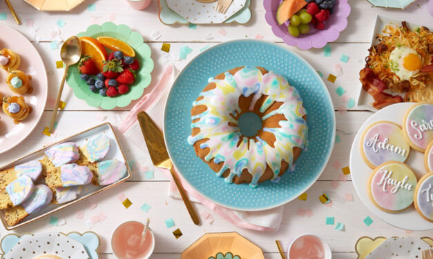 Mother’s Day Brunch Idea: Watercolor Sweets