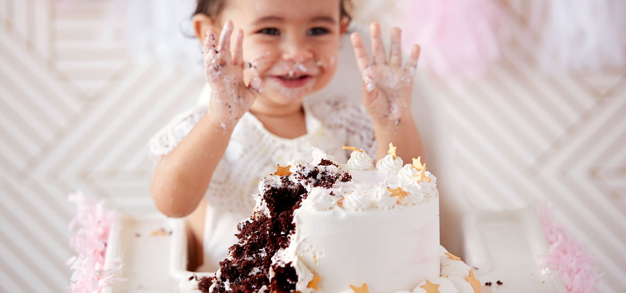 Smash Cake Fun for First Birthdays!