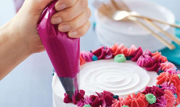Left-Handed Cake Decorating Tutorial