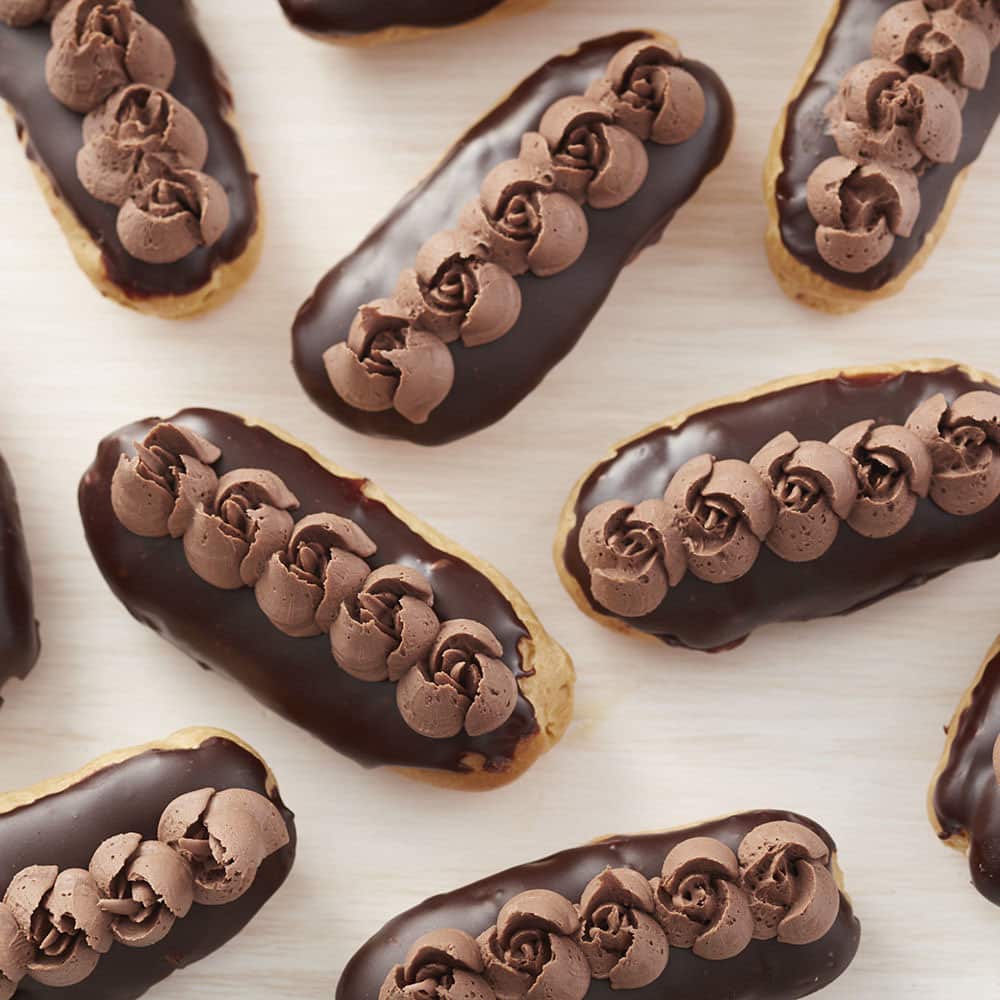 chocolate-eclairs-recipe chocolate eclairs