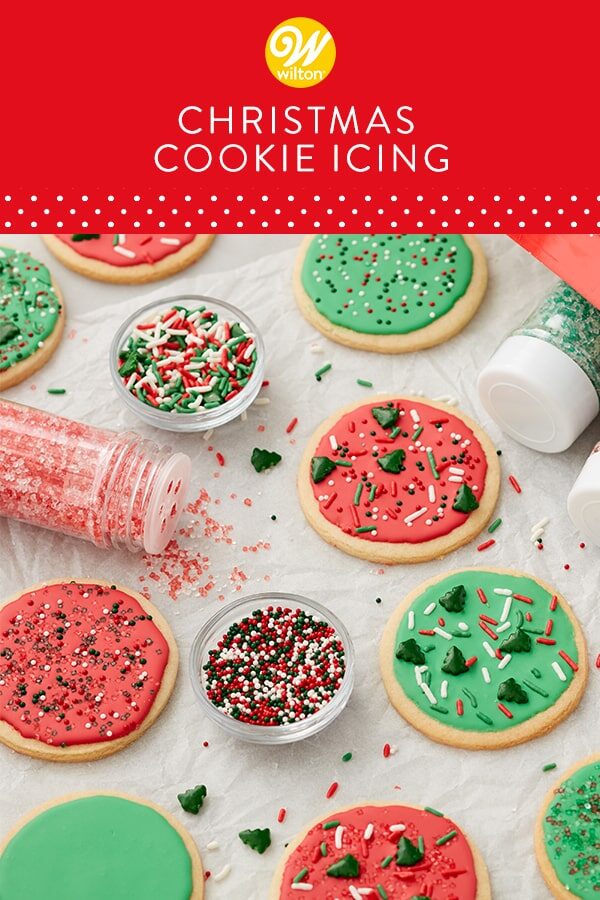 Christmas Cookie Icing Pinterest Pin