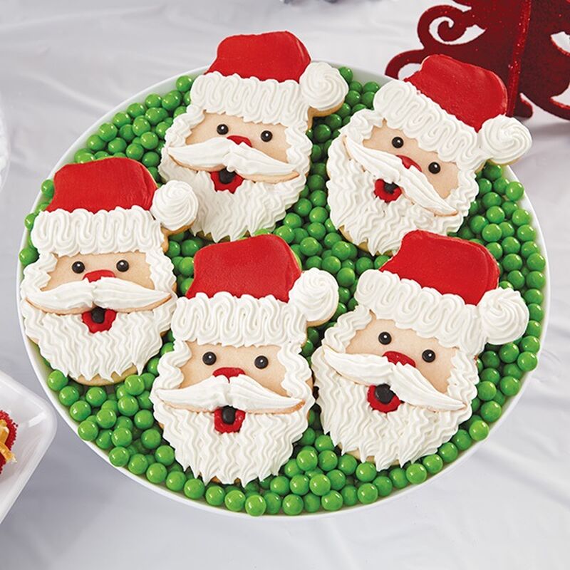 Cupcakes with silver candy melts stars