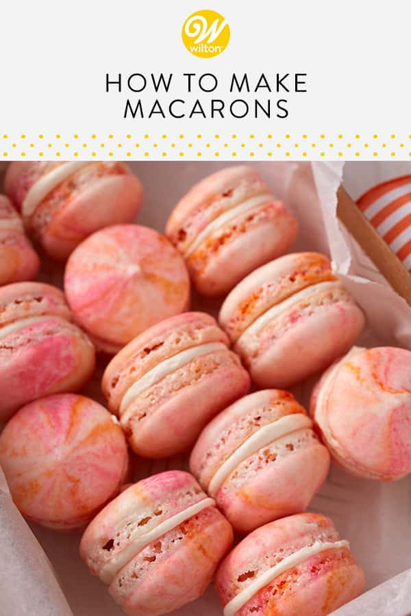 How to Make Macarons Pinterest image