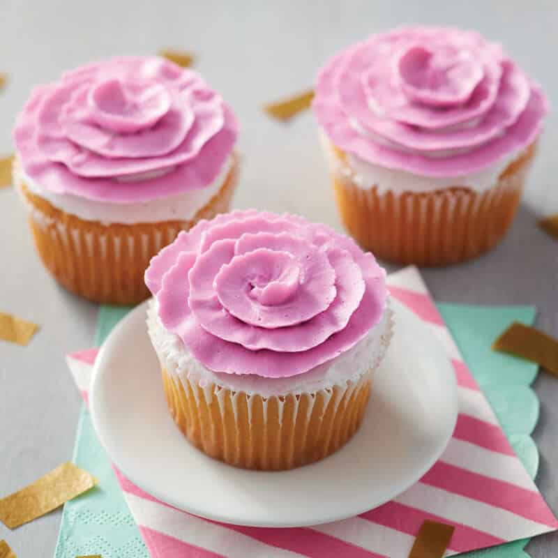 Pink-ribbon-rose-cupcakes Pink ribbon rose cupcakes