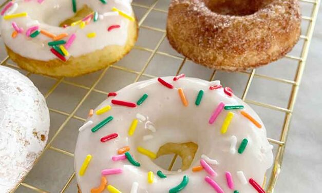 How to Make Baked Cake Donuts from Scratch