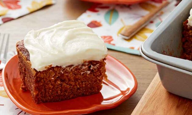 The Best Pumpkin Cake with Cream Cheese Frosting