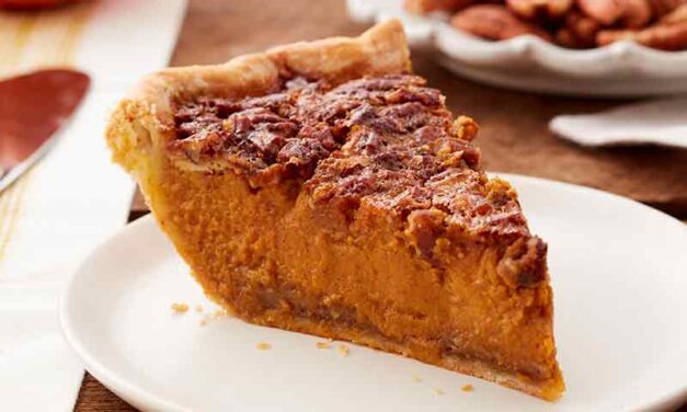 Homemade Pumpkin Pecan Pie Recipe