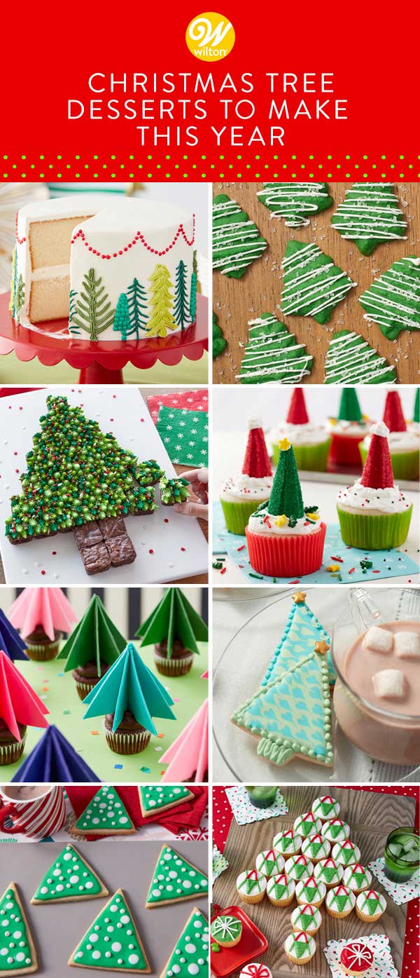 Christmas Tree Desserts to Make This Year