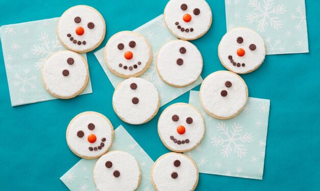 How to Make Snowman Cookies