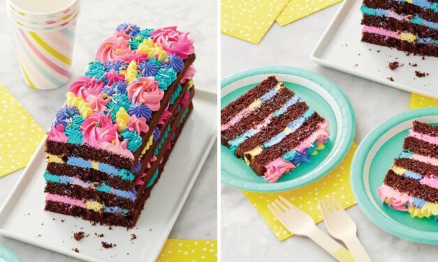 How to Make an Easy Layers Rectangle Cake