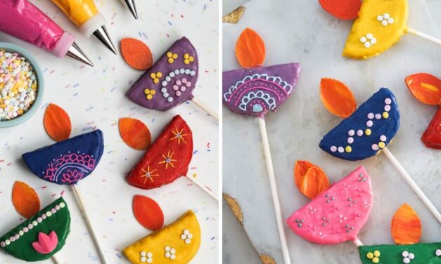 Celebrate Diwali with Delightful Diya Cake Pops!