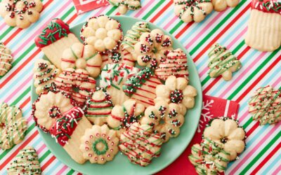 5 Spritz Cookie Decorating Ideas for Christmas
