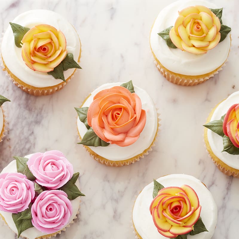 beautiful buttercream roses