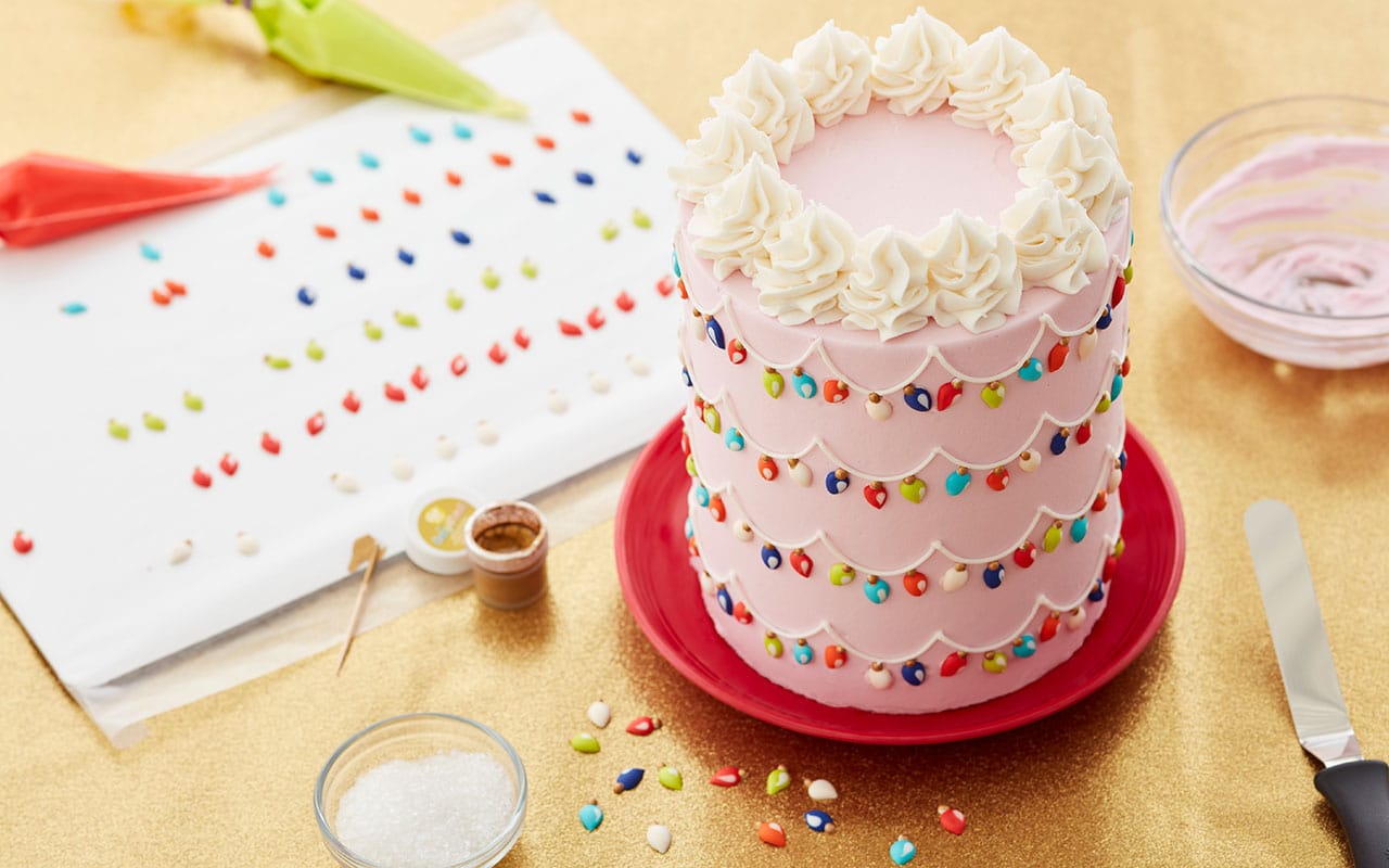 christmas-lights-cake