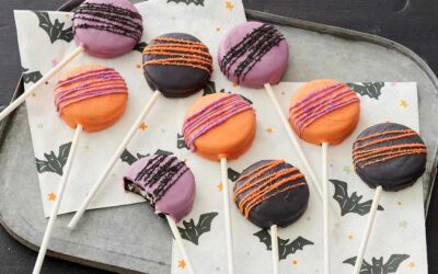 Easy Halloween Cookie Pops