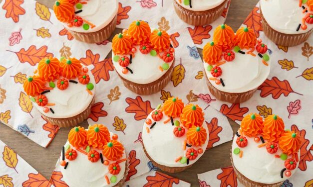Easy Pumpkin Cupcakes
