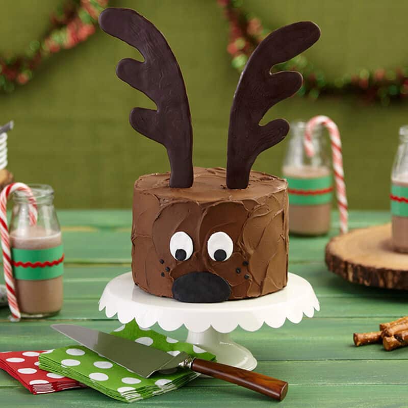 Fondant Deer Cake