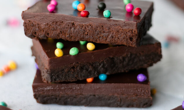 Rainbow Chip Brownies